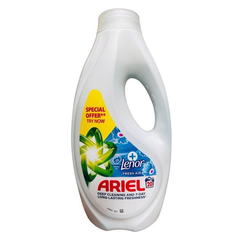 Ariel Fresh Air 900ml 20sc Liquid Detergent