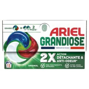 Ariel Grandiose Original 15 Detergent Pods 544.5gr